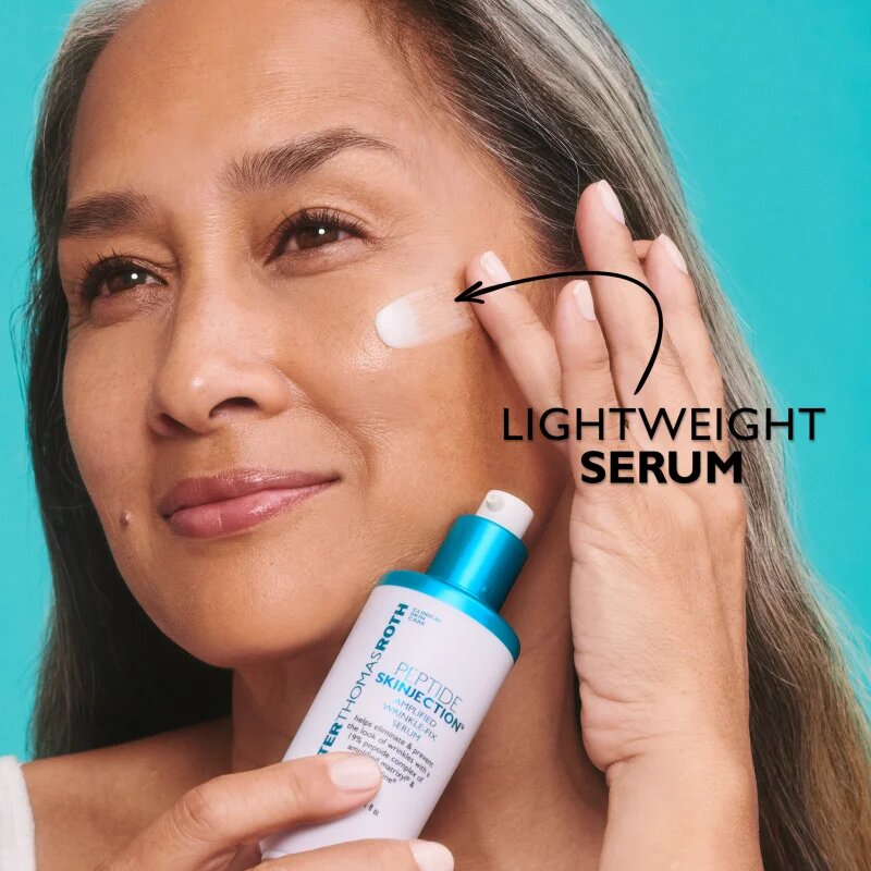 Peter Thomas Roth Peptide Skinjection™ Amplified Wrinkle-Fix Serum Refillable intenzív feszesítő szérum a ráncok azonnali kisimításáért újratölthető 3