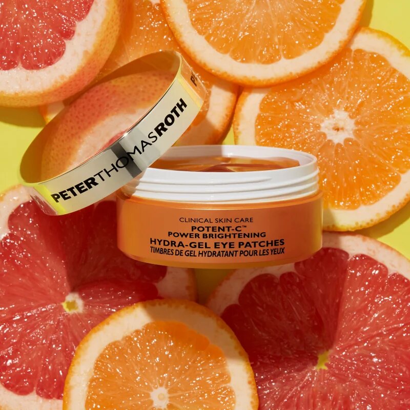 Peter Thomas Roth Potent-C Hydra-Gel Eye Patches géles párnácskák az élénk bőrért 60 db