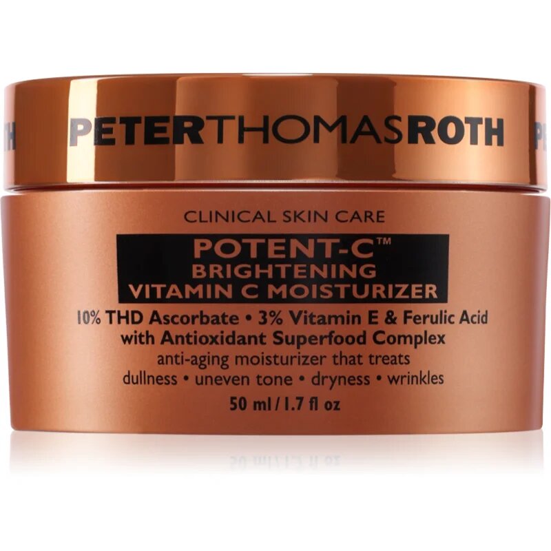 Peter Thomas Roth Potent-C Power Moisturizer hidratáló arckrém C vitamin 50 ml