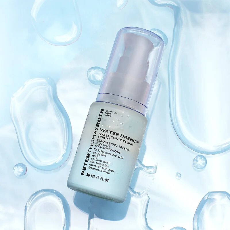 Peter Thomas Roth Water Drench Hyaluronic Cloud hidratáló arcszérum hialuronsavval 30 ml