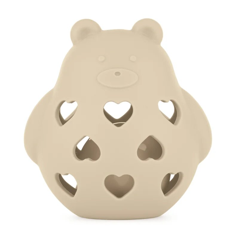 Petite&Mars Bear Basil 0m+ csörgő Desert Sand 1 db