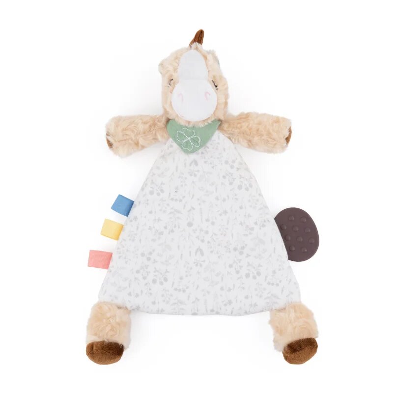 Petite&Mars Cuddly Toy Horse plüss játék gyermekeknek születéstől kezdődően Little Joe 1 db