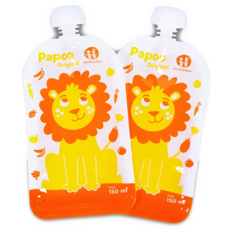 Petite&Mars Papoo tasakos püré Lion 6x150 ml