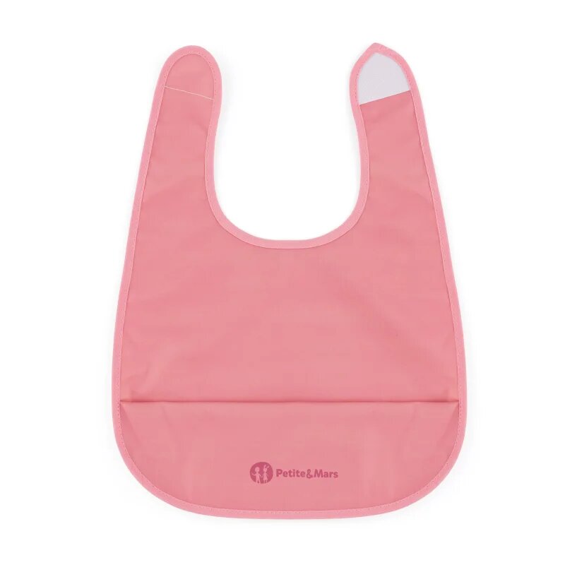 Petite&Mars PU Nate 6m+ előke Dusty Rose 1 db