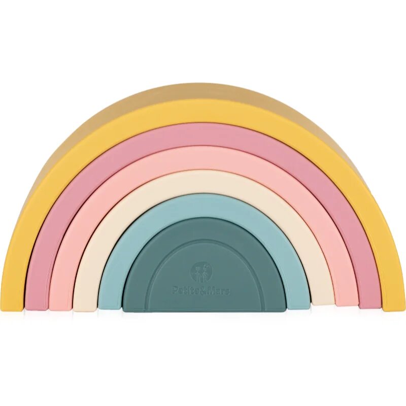 Petite&Mars Rainbow 12m+ interaktív játék Intense Ochre 1 db