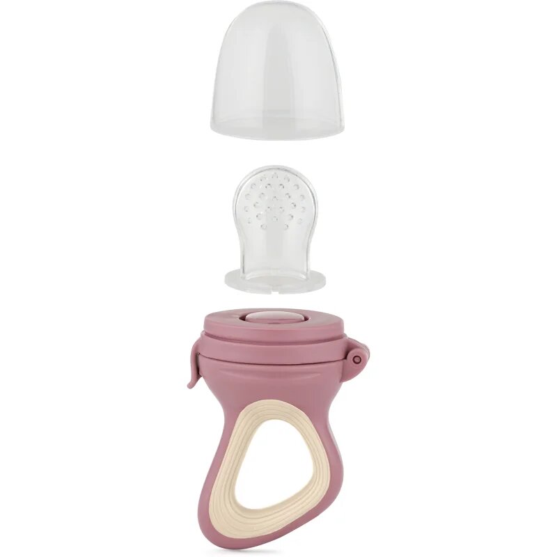 Petite&Mars Silicone Food Feeder 6m+ tölthető rágóka Rose&Sand 1 db