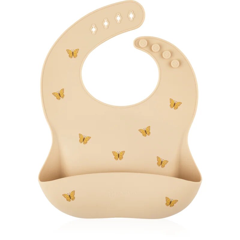 Petite&Mars Take&Match 6m+ előke Sand Butterflies 1 db