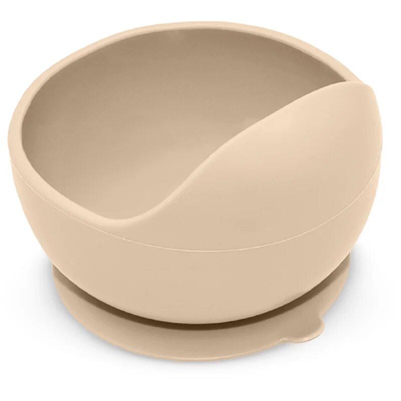 Petite&Mars Take&Match Silicone Bowl tálka tapadókoronggal Desert Sand 6 m+ 360 ml