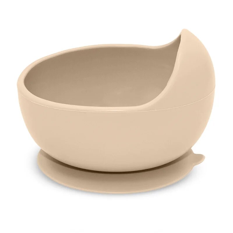 Petite&Mars Take&Match Silicone Bowl tálka tapadókoronggal Desert Sand 6 m+ 360 ml
