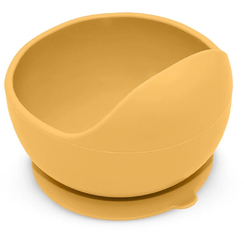 Petite&Mars Take&Match Silicone Bowl tálka tapadókoronggal Intense Ochre 6 m+ 360 ml