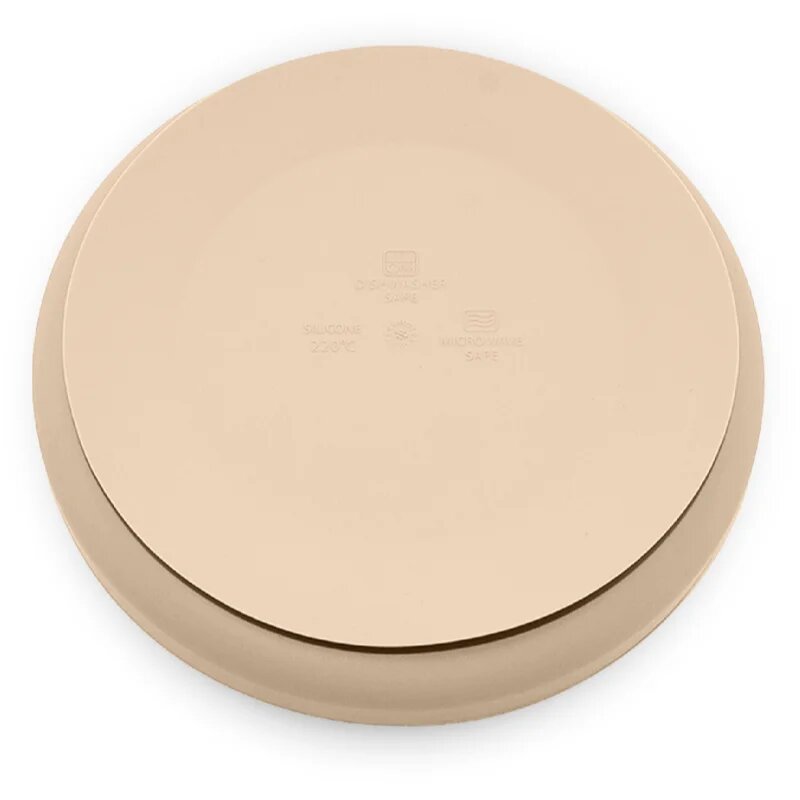 Petite&Mars Take&Match Silicone Plate tányér tapadókoronggal Desert Sand 6 m+ 1 db