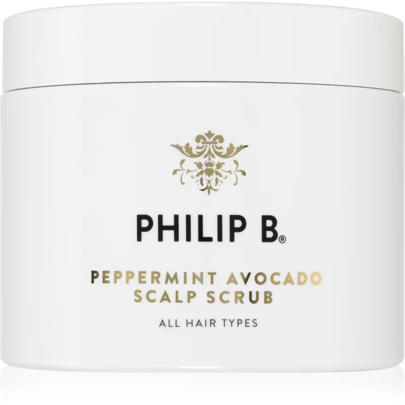 Philip B. Peppermint Avocado peelinges sampon 236 ml