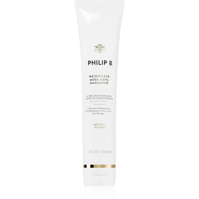 Philip B. Weightless Mega Curl hajformázó krém a hullámos és göndör hajra 178 ml