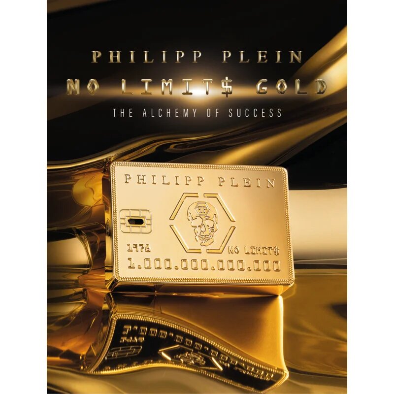 Philipp Plein No Limit$ Gold Eau de Parfum uraknak 90 ml