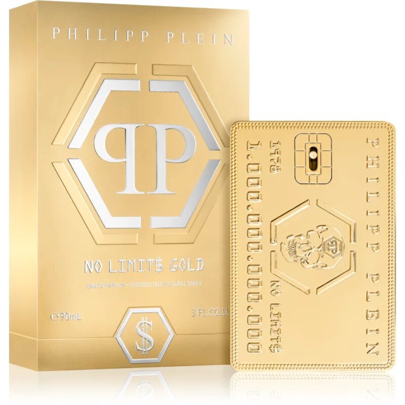 Philipp Plein No Limit$ Gold Eau de Parfum uraknak 90 ml