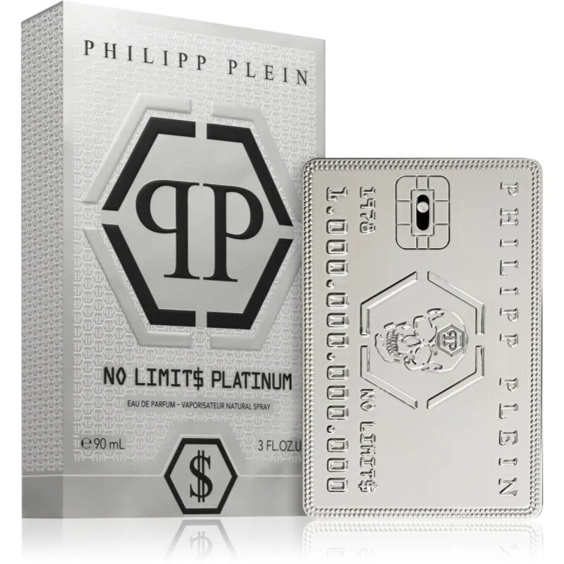 Philipp Plein No Limit$ Platinum Eau de Parfum uraknak 90 ml