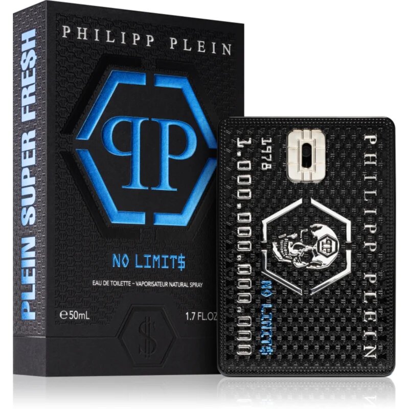 Philipp Plein No Limit$ Super Fresh Eau de Toilette uraknak 50 ml