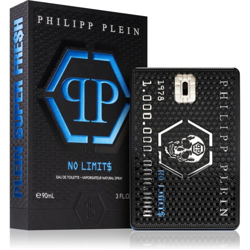 Philipp Plein No Limit$ Super Fresh Eau de Toilette uraknak 90 ml