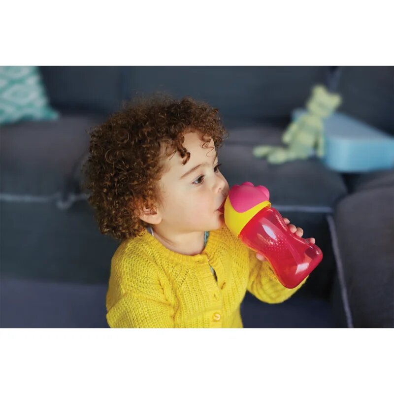 Philips Avent Bendy Straw SCF798/02 12m+ bögre rugalmas szívószállal Pink 1 db