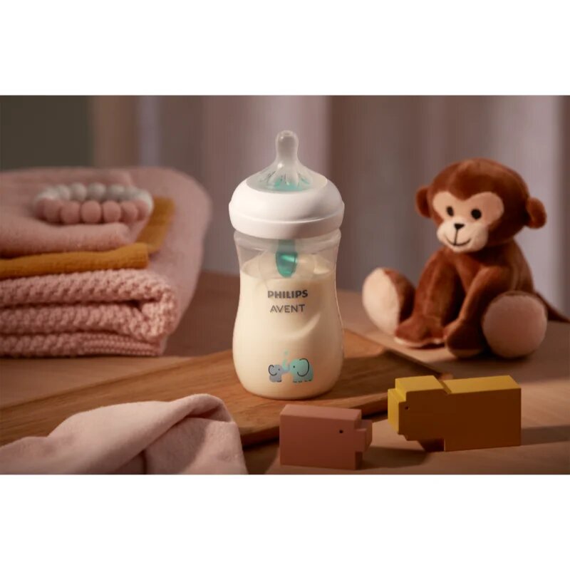 Philips Avent Natural Response AirFree SCY673/81 cumisüveg 3-6 m Elephant 1 db
