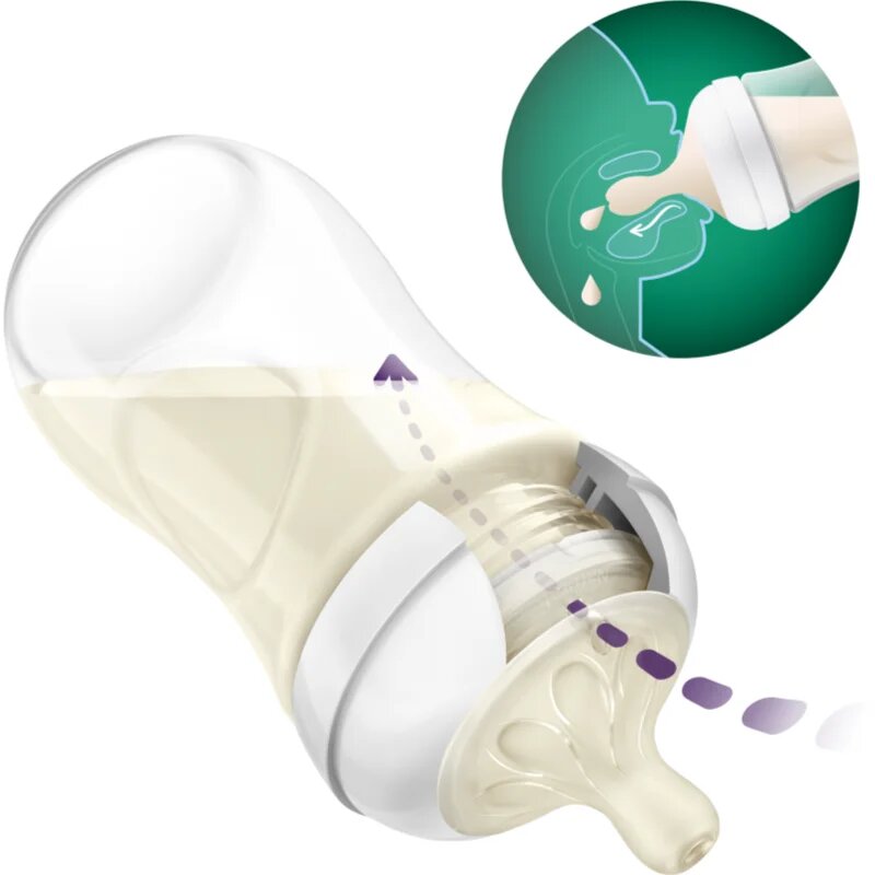 Philips Avent Natural Response Glass Set SCD878/11 ajándékszett újszülötteknek