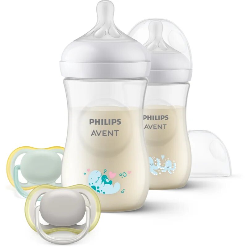 Philips Avent Natural Response Set SCD837/11 ajándékszett újszülötteknek