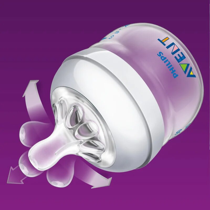 Philips Avent Natural SCF657/27 etetőcumi First Flow 0 m 2 db