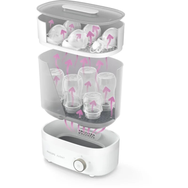 Philips Avent Steam Sterilizer Premium SCF293/00 sterilizáló szárító funkcióval 1 db
