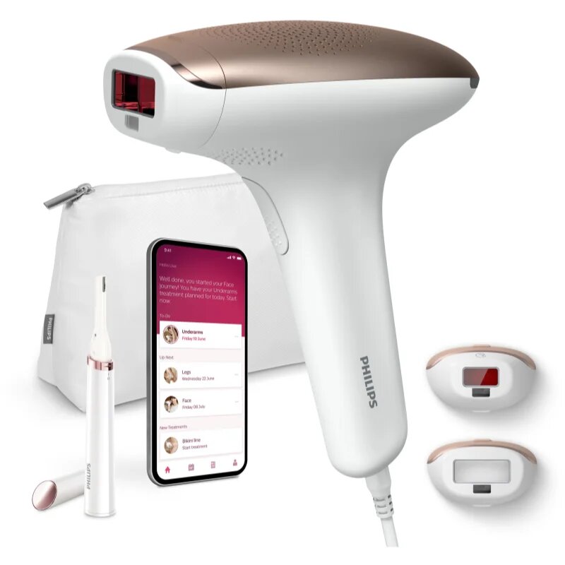 Philips Lumea IPL 7000 BRI921/00 IPL epilátor testre arcra bikinivonalra és hónaljra + precíziós nyírógép 1 db