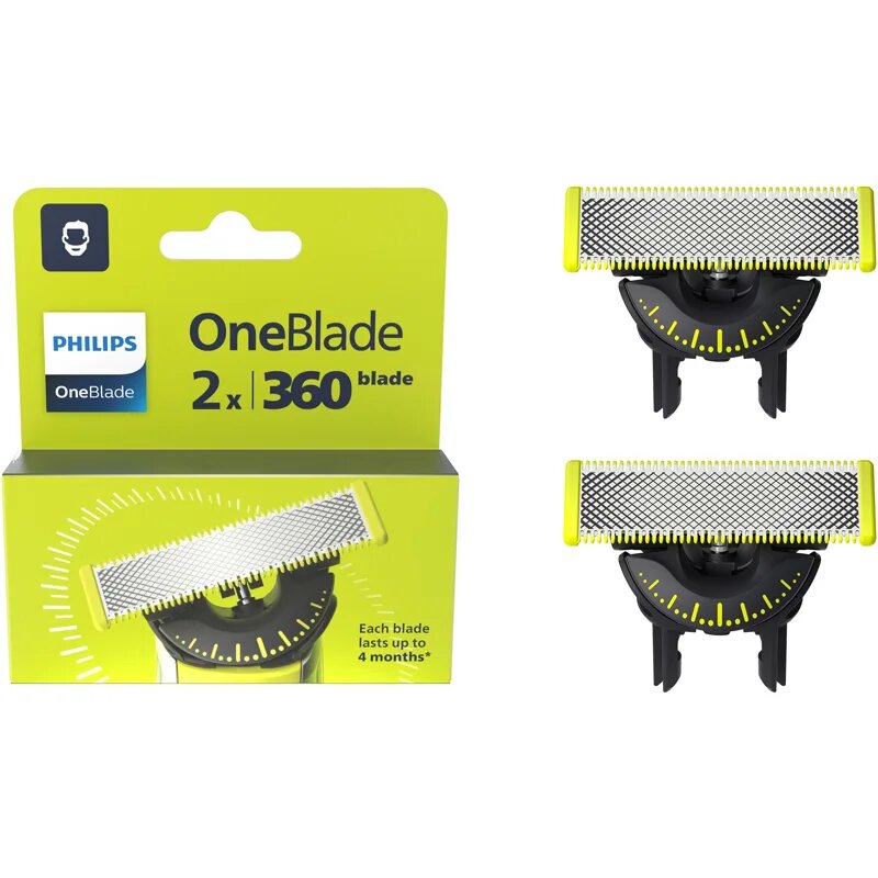 Philips OneBlade 360 QP420/50 tartalék pengék for OneBlade 360 2 db