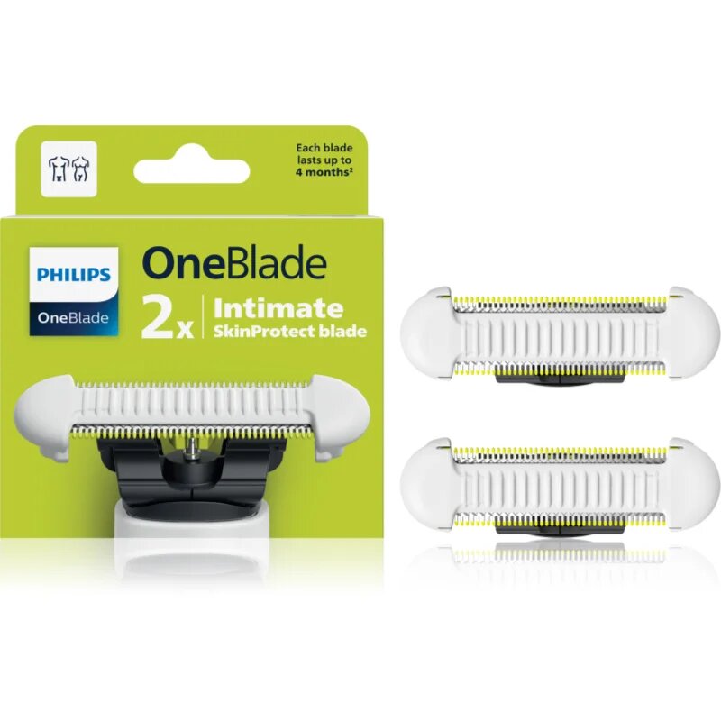 Philips OneBlade Intimate SkinProtect QP229/50 tartalék pengék for OneBlade Intimate QP1924/30 2 db