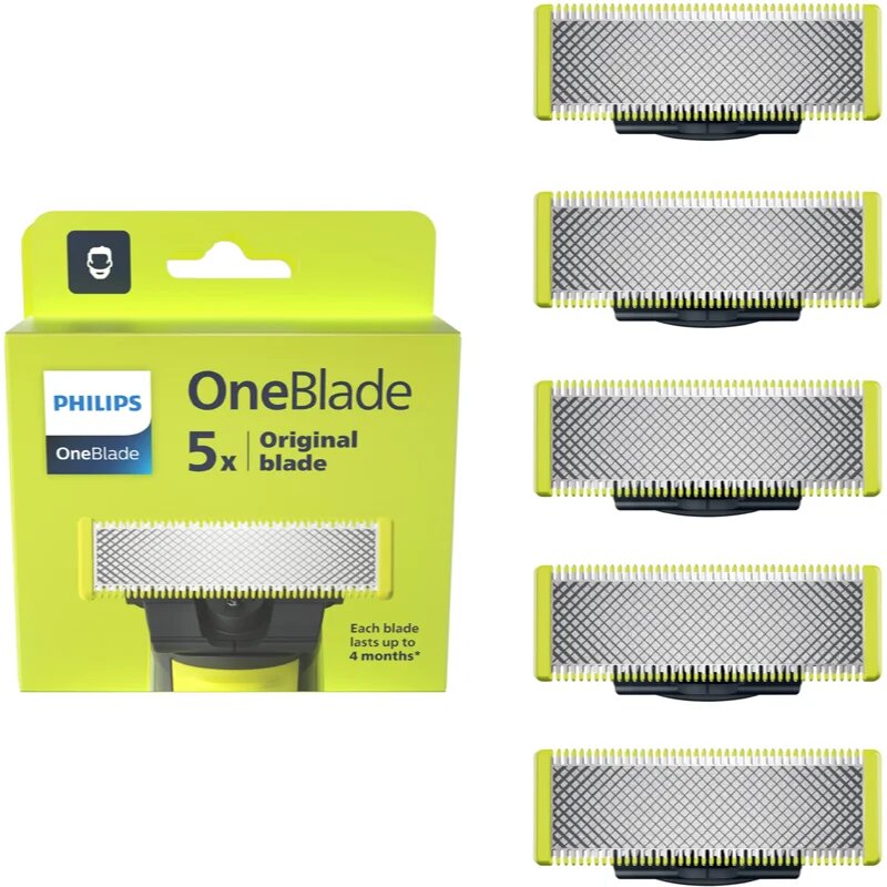 Philips OneBlade QP250/50 tartalék pengék for OneBlade 5 db