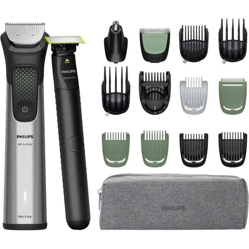 Philips Series 9000 MG9535/15 multifunkciós szőrnyíró + One Blade Face 1 db
