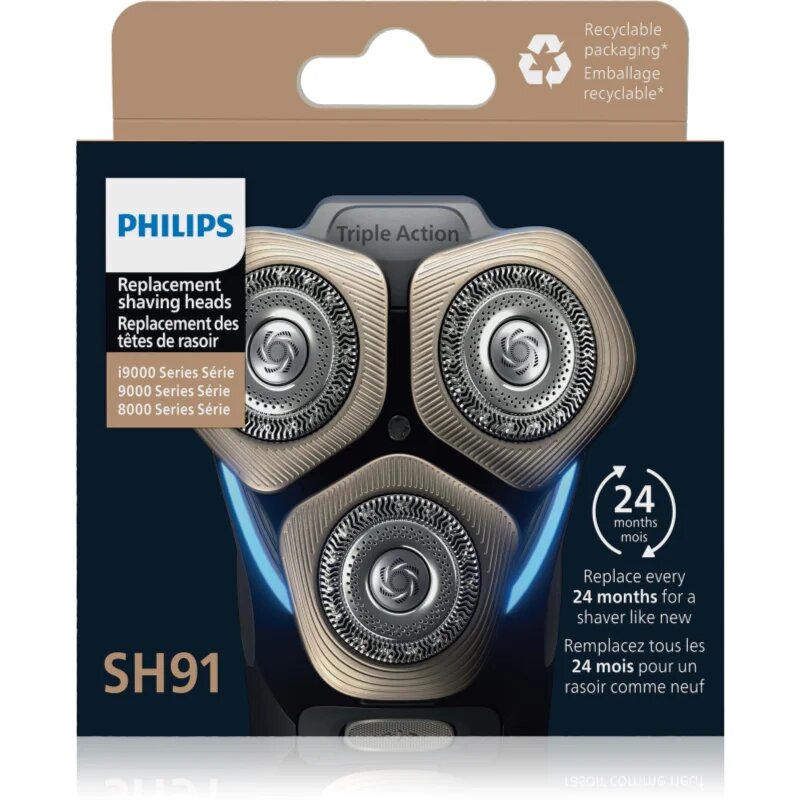 Philips Series 9000 SH91/50 cserélhető borotvafejek 1 db