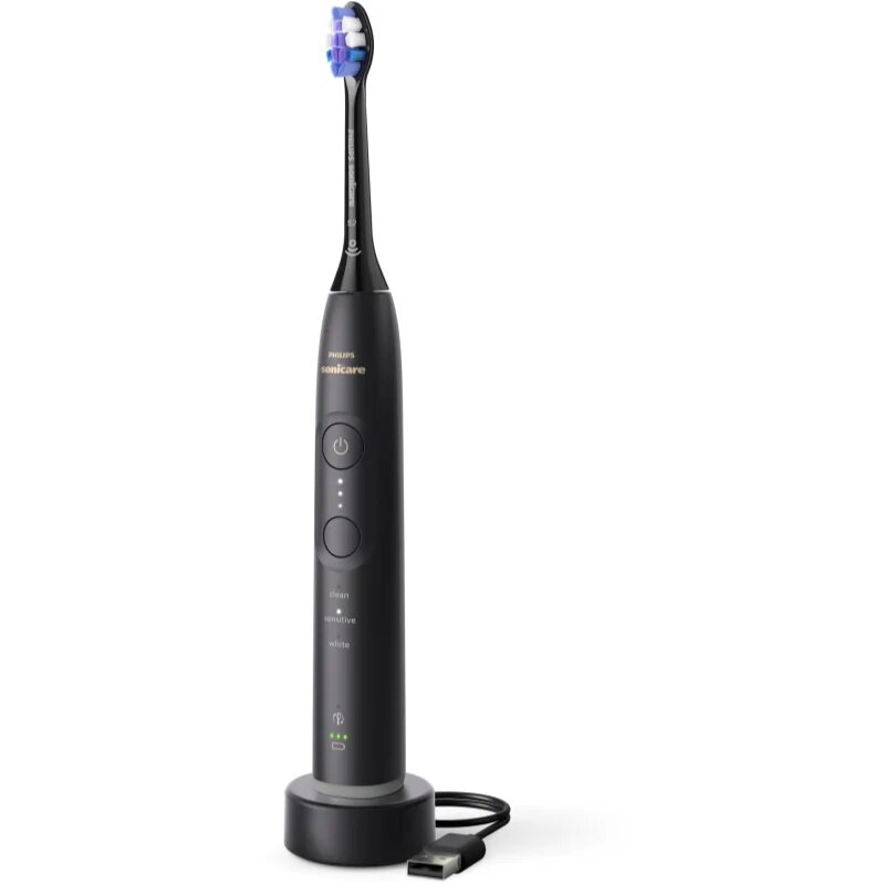 Philips Sonicare 6500 HX7411/10 Sonic elektromos fogkefe Black 1 db