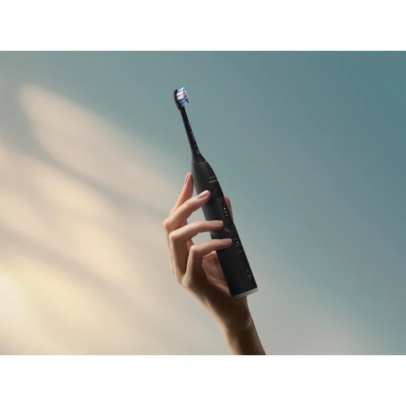 Philips Sonicare 6500 HX7411/10 Sonic elektromos fogkefe Black 1 db