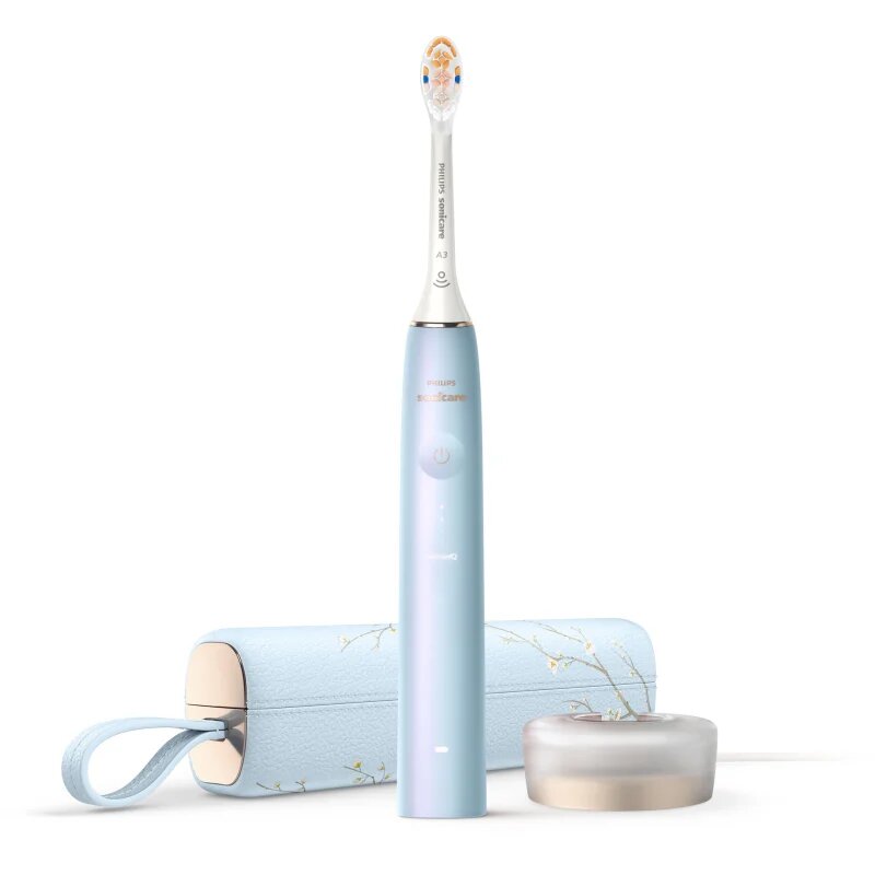 Philips Sonicare 9900 DiamondClean Prestige Limited Edition HX9997/32 Sonic elektromos fogkefe alkalmazással Baby Blue 1 db