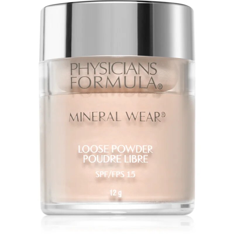 Physicians Formula Mineral Wear® Diamond Loose Powder por állagú ásványi púderes make-up árnyalat Creamy Natural 12 g