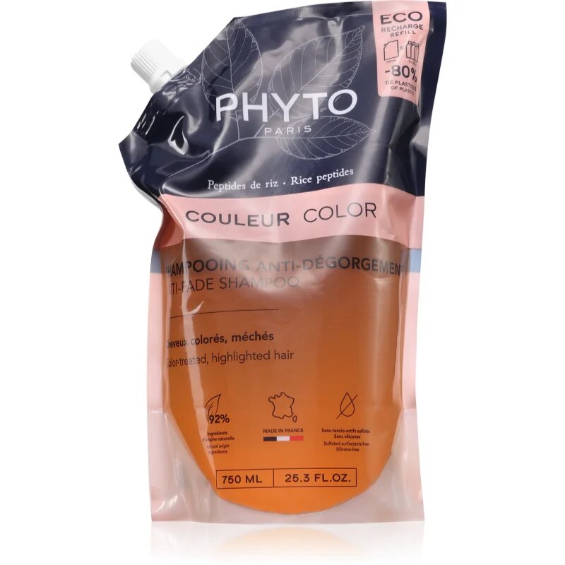 Phyto Color Anti-Fade Shampoo sampon festett hajra 750 ml