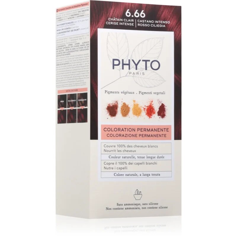 Phyto Color hajfesték ammónia nélkül árnyalat 6.66 1 db