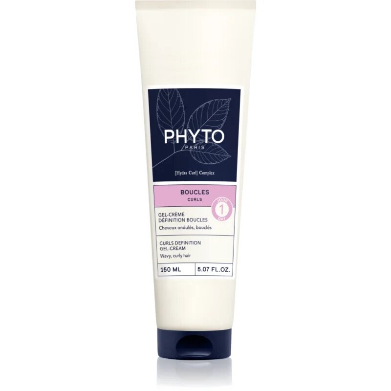 Phyto Curls Definition Gel-Cream hidratáló gél a hullámok hangsúlyozására 150 ml