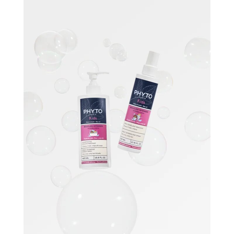 Phyto Kids Intense Curls Magic Detangling Spray spray a könnyű kifésülésért göndör hajra 200 ml