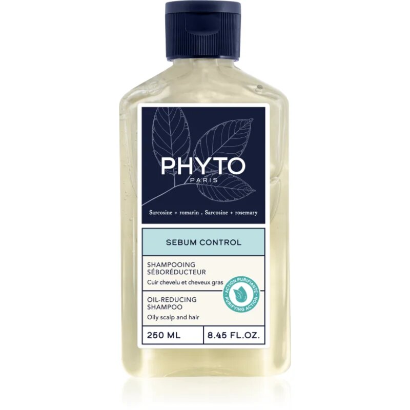 Phyto Sebum Control Oil-Reducing Shampoo sampon zsíros fejbőrre 250 ml