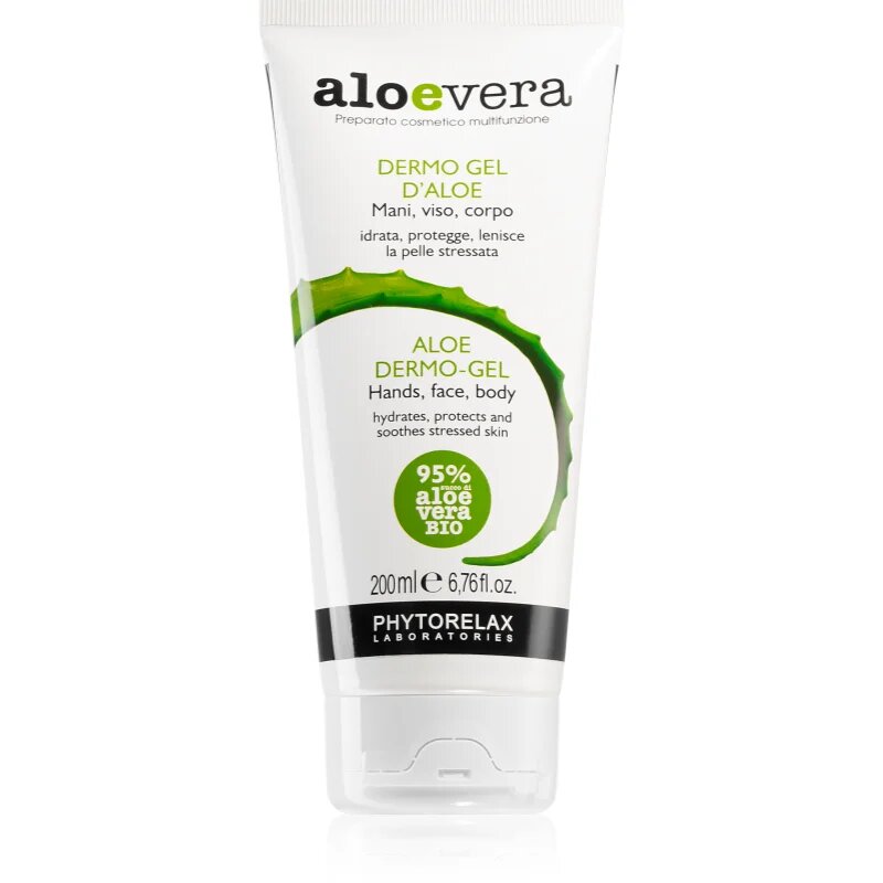 Phytorelax Laboratories Aloe Vera nyugtató hidratáló gél Aloe Vera tartalommal 200 ml