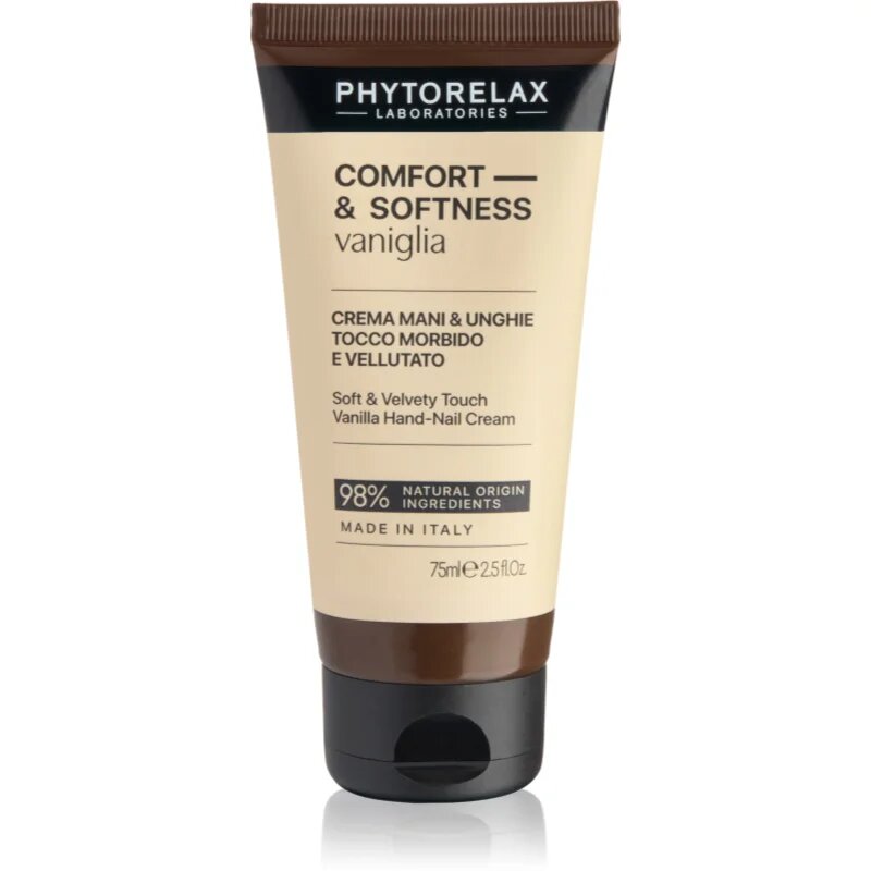 Phytorelax Laboratories Comfort & Softness Vanilla ápoló kézkrém 75 ml