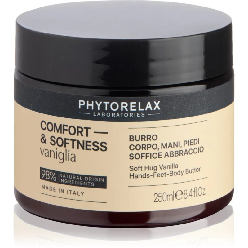 Phytorelax Laboratories Comfort & Softness Vanilla vaj kézre lábra és testre 250 ml