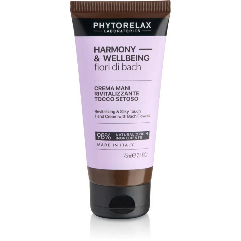 Phytorelax Laboratories Fiori di Bach gyengéd kézkrém 75 ml