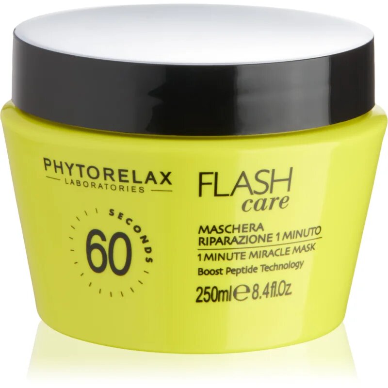 Phytorelax Laboratories Flash Care regeneráló hajmasz 250 ml
