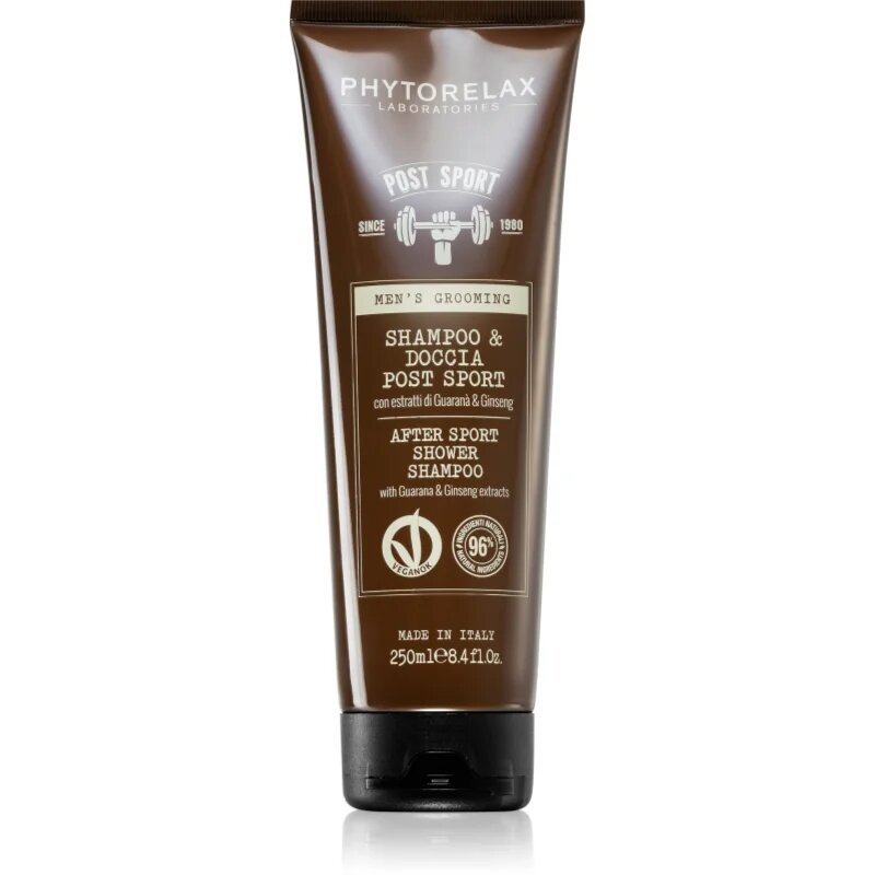 Phytorelax Laboratories Men's Grooming After Sport sampon és tusfürdő uraknak 250 ml