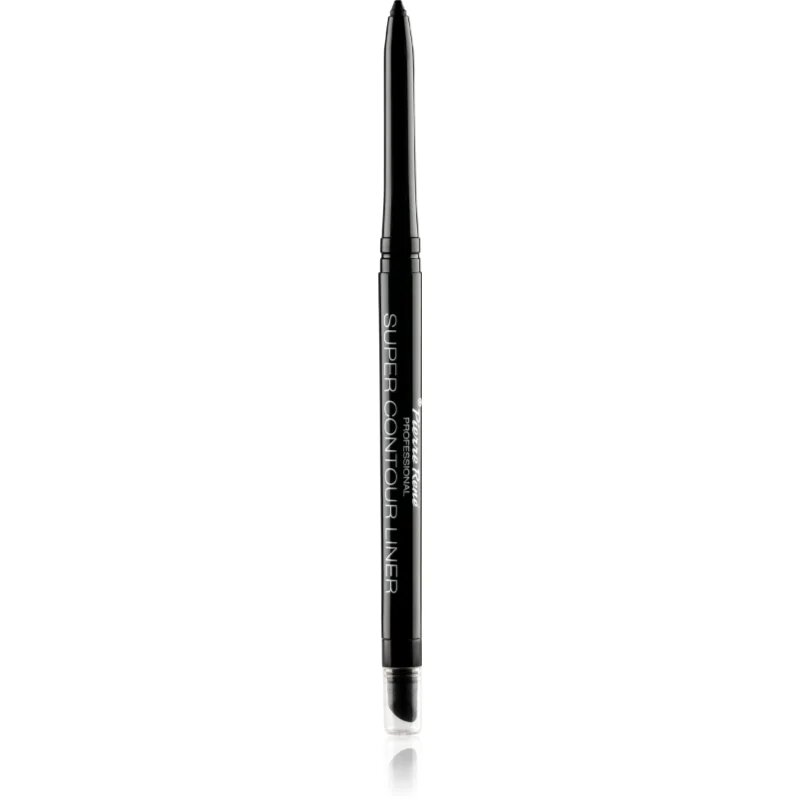 Pierre René Eyes Eyepencil vízálló szemceruza füstös sminkhez árnyalat Black 035 g